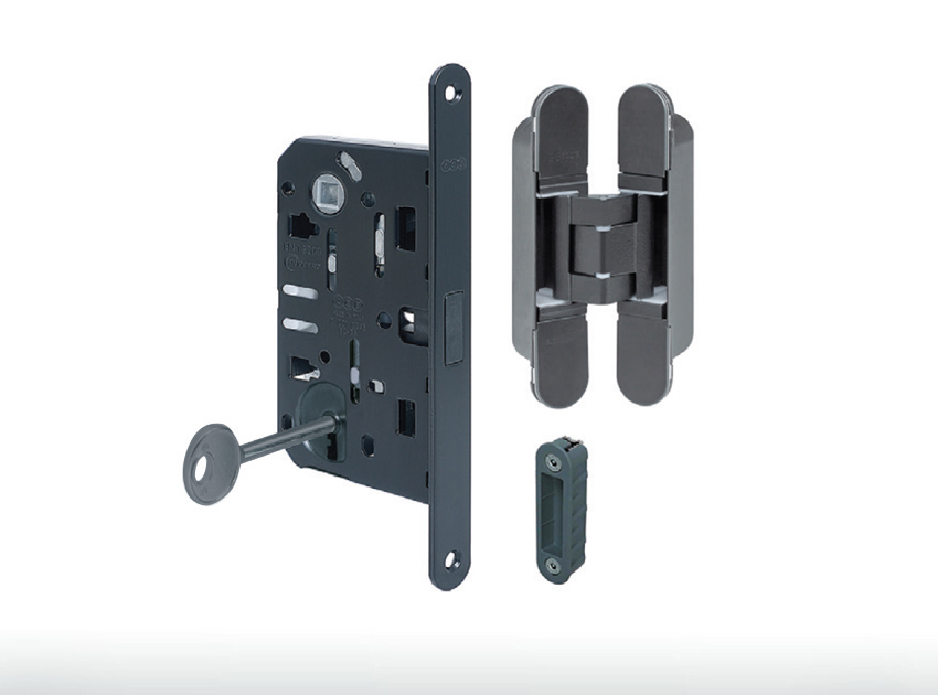 Kit de ferragens PREMIUM ALU BLACK