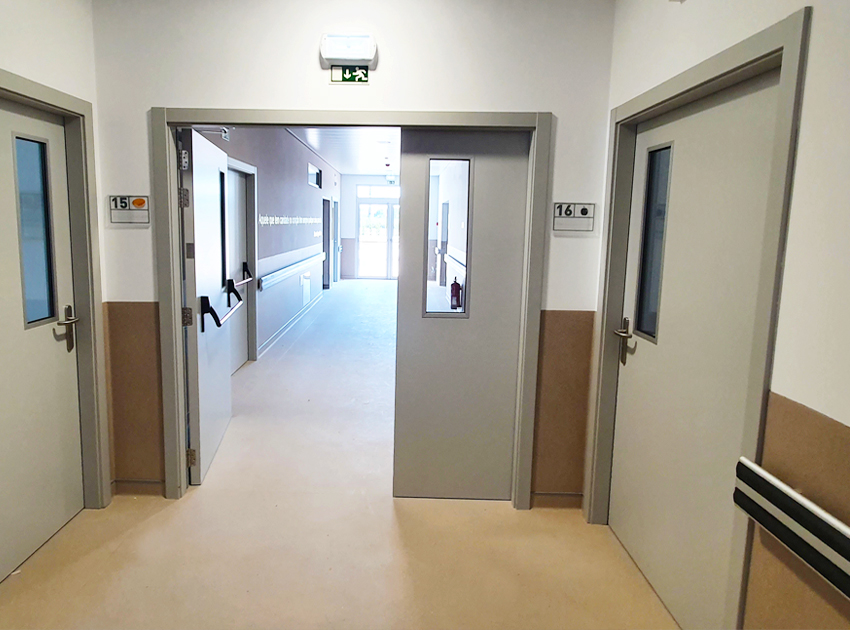 Porte coupe-feu et acoustique GS DOORS - 1 feuille